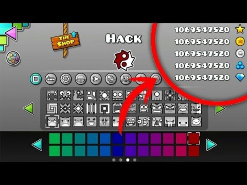 Các tính năng mod có trong Geometry Dash Apk (vô hạn tiền)