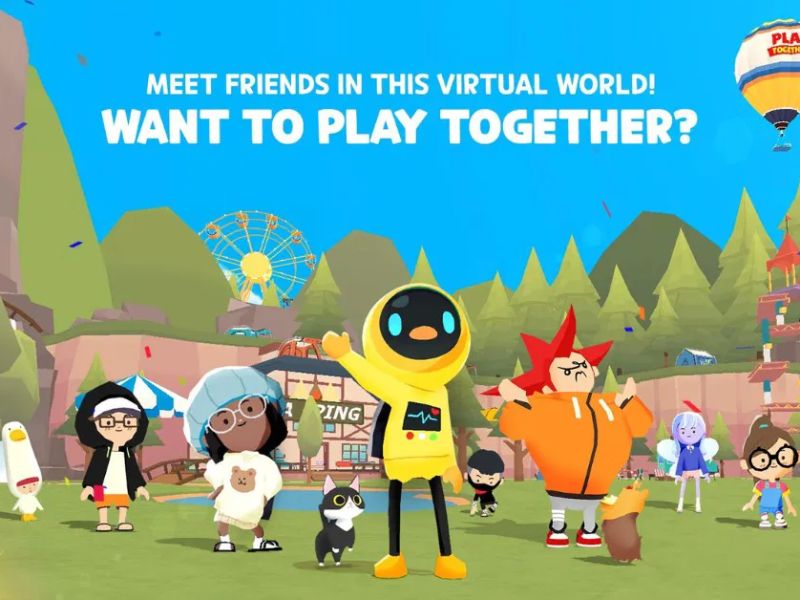 Giao lưu kết nối bạn bè khi chơi game Play Together APK