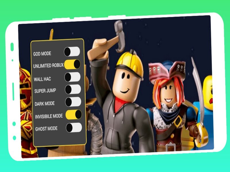 Menu Mod tùy chỉnh trong Roblox Hack