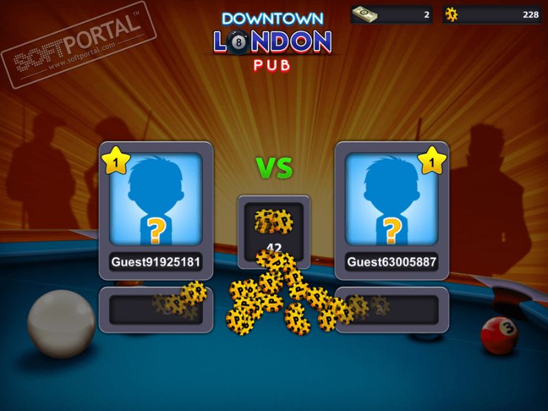 Gameplay của Hack 8 Ball Pool chơi mini games