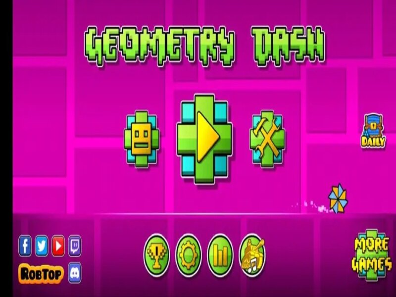 So sánh Hack Geometry Dash Apk và phiên bản gốc