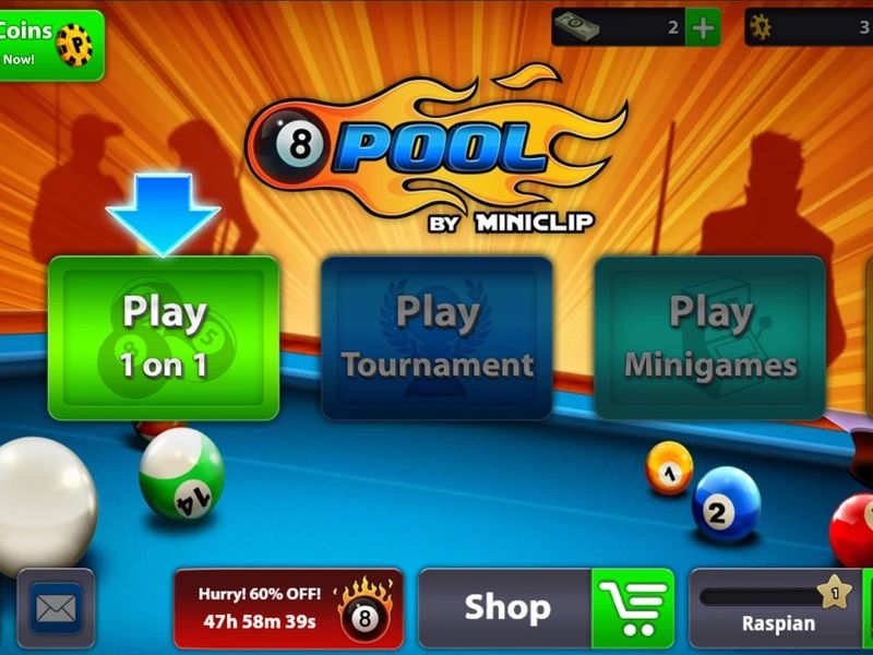 Tính năng hot trong Hack 8 Ball Pool mới nhất