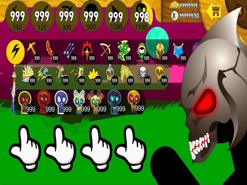 Tính năng skin vip của Stick War Legacy 99999