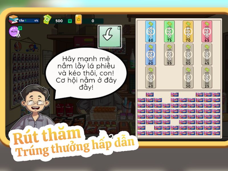 Trò chơi đa dạng, thân thuộc trong Hack Trở về tuổi thơ