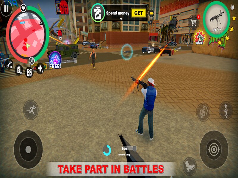 Nâng cấp để tham gia thi đấu trong Vegas Crime Simulator Hack