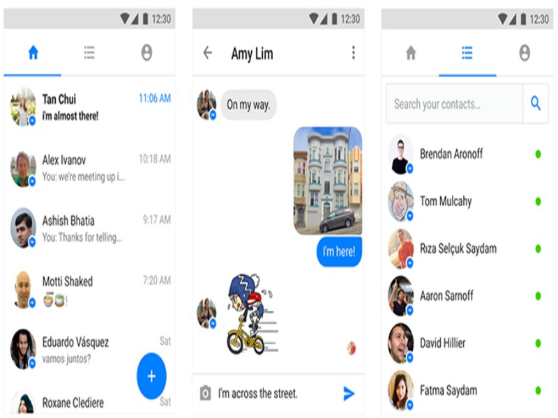 So Sánh Messenger Và Messenger Lite Apk