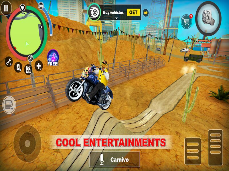 Thoải mái hành động tại Vegas Crime Simulator Hack