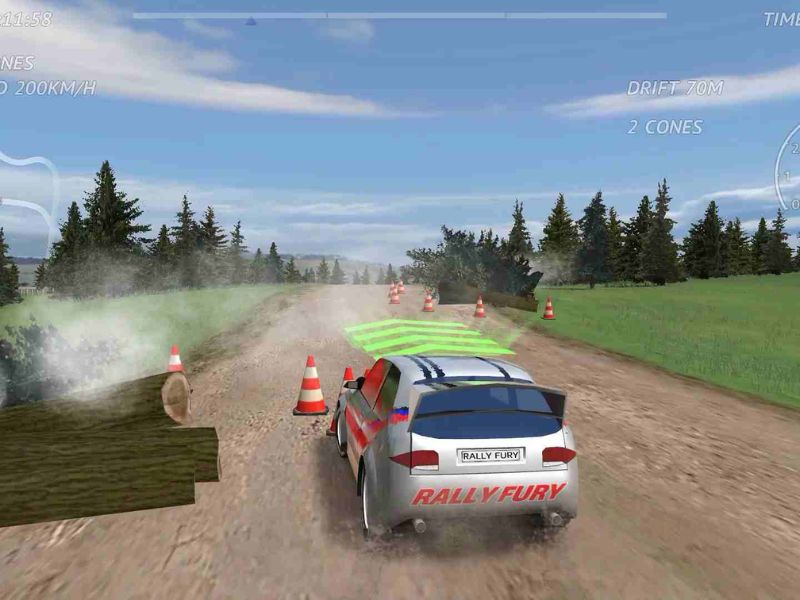 Chinh phục đường đua trong Rally Fury Hack