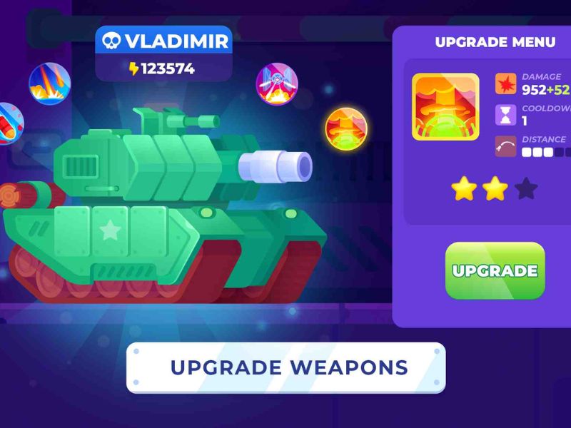 Kho báu trong Tank Stars Hack