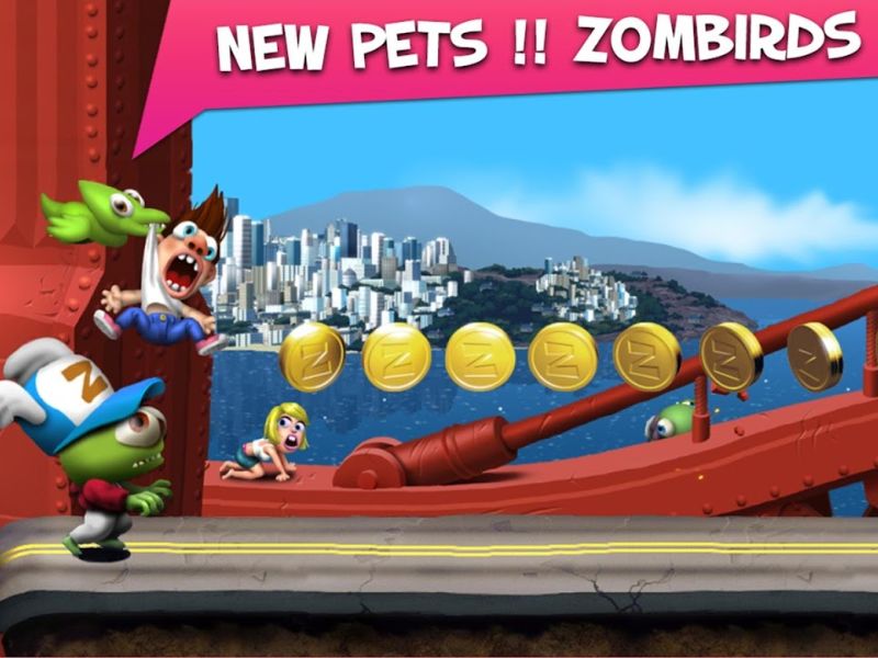 Mua trứng nuôi thú cưng trong Zombie Tsunami