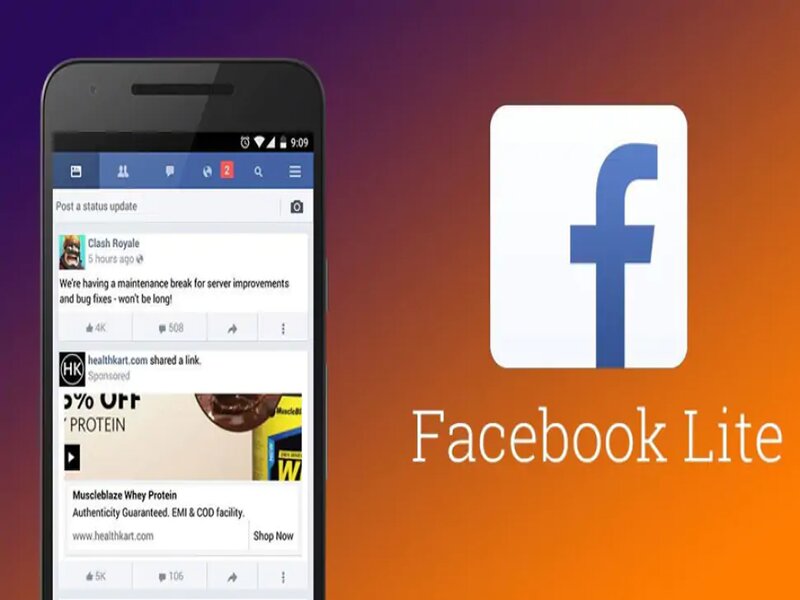 Tính năng dung lượng nhỏ của Facebook Lite APK
