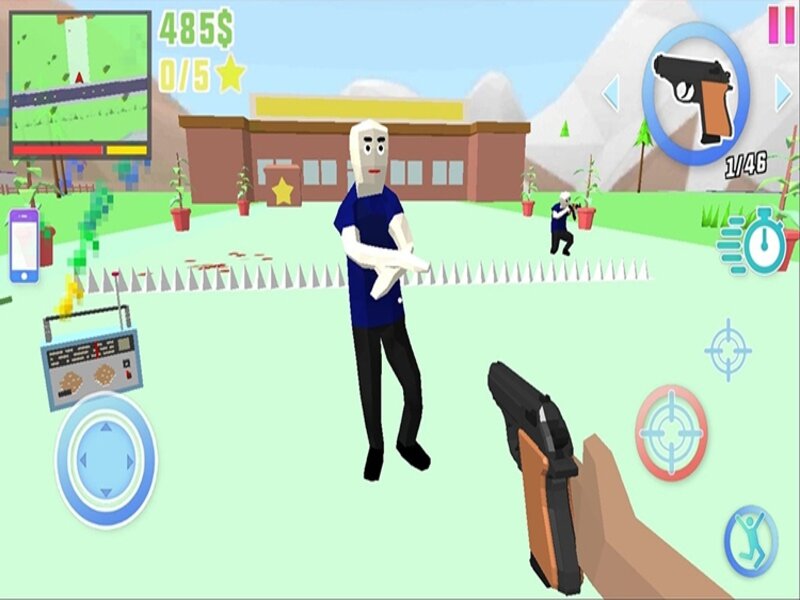 Đa dạng chế độ chơi trong Dude Theft Wars