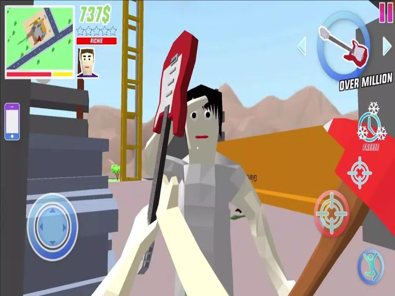 Tính năng bất tử trong Dude Theft Wars