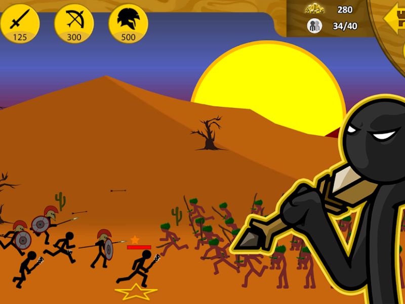 Đồ Họa 2D Cổ Điển Trong Hack Stick War Legacy 