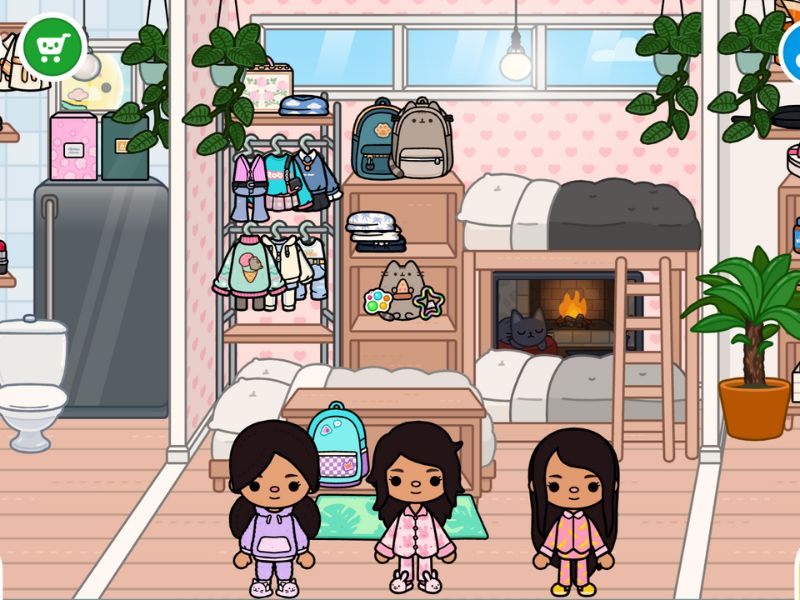 Đồ họa sắc nét trong Toca Boca Mod 