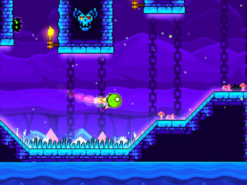 Lối chơi đơn giản của Hack Geometry Dash