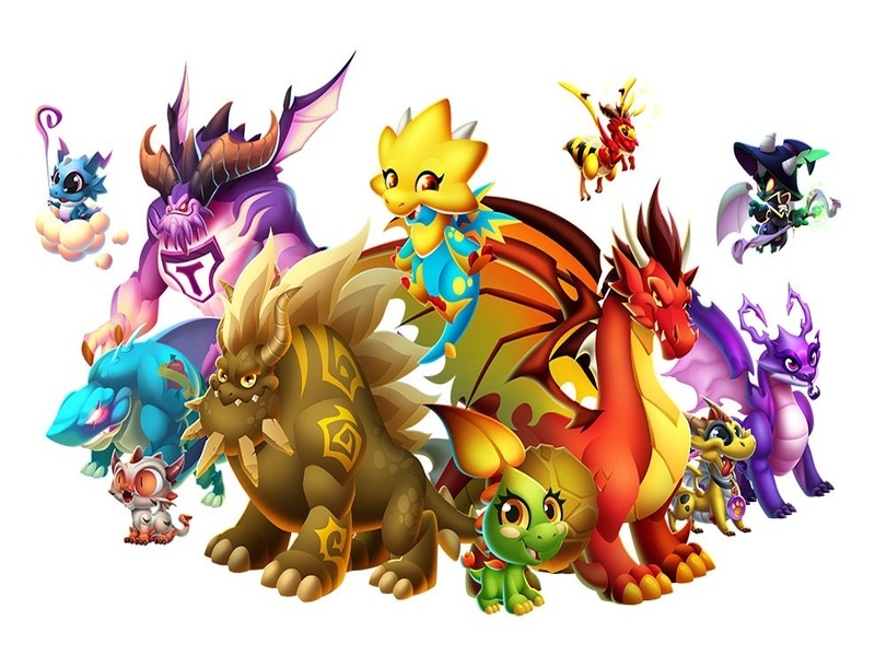 Tính Năng Mở khóa tất cả các rồng Của Hack Dragon City