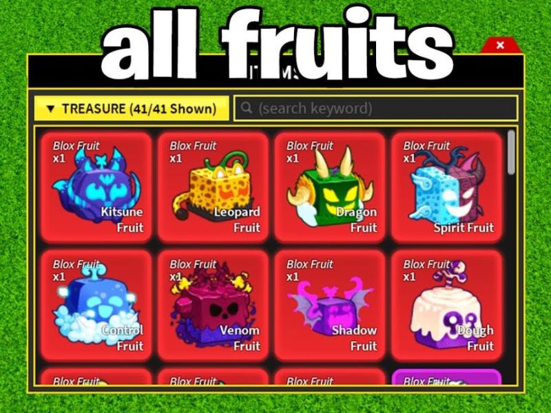 Full trái ác quỷ trong Hack Blox Fruit