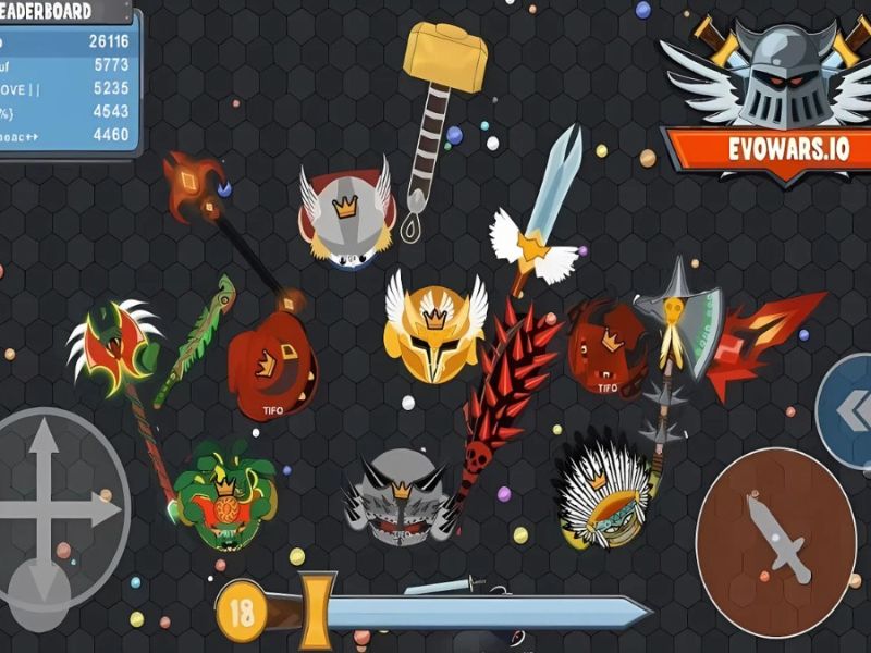 Lối chơi đơn giản nhưng hấp dẫn của Hack Evowars IO