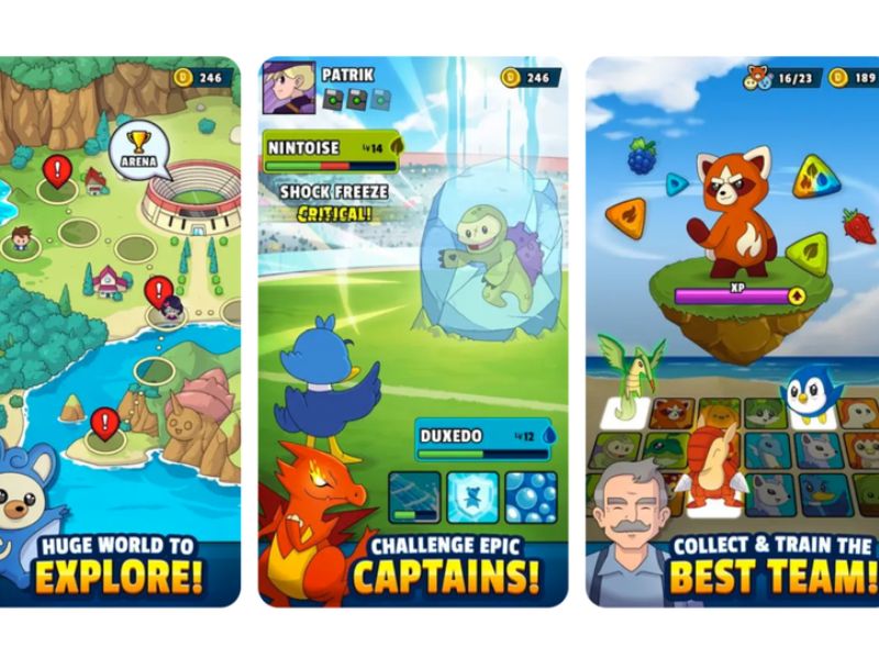 Dynamons World Hack có đồ họa sống động