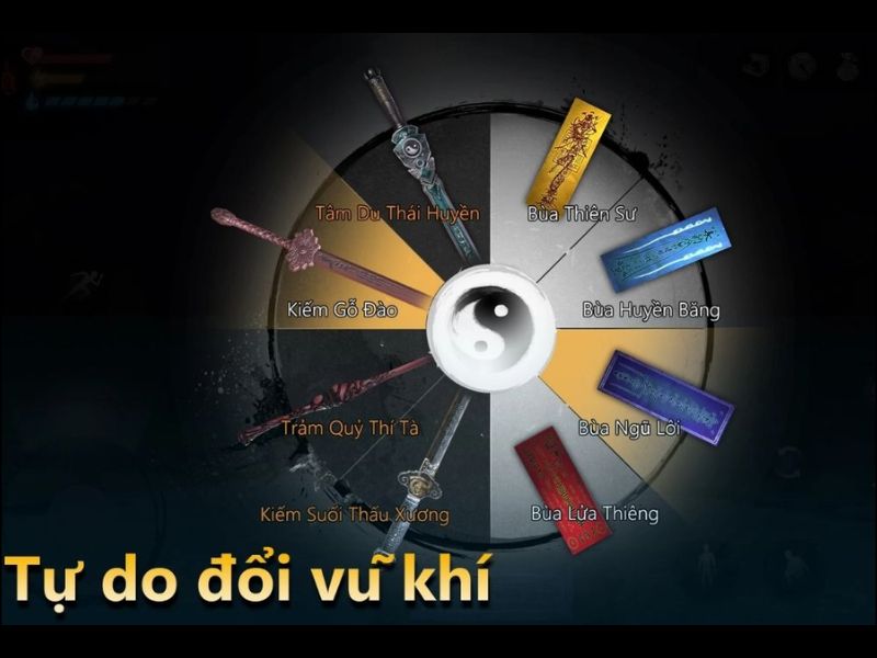 Hệ thống vũ khí đa dạng trong Endless Nightmare 5 Hack 