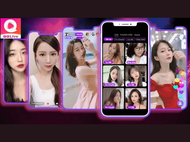 Kết Nối Bạn Bè Bốn Phương trong QQlive Mod APK