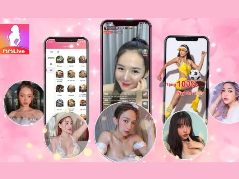 Kho nội dung phong phú trong Mmlive Mod