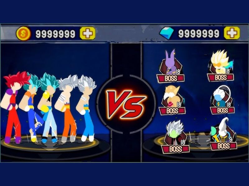 Một Số Tính Năng Nổi Bật Có Trong Hack Stickman Warriors