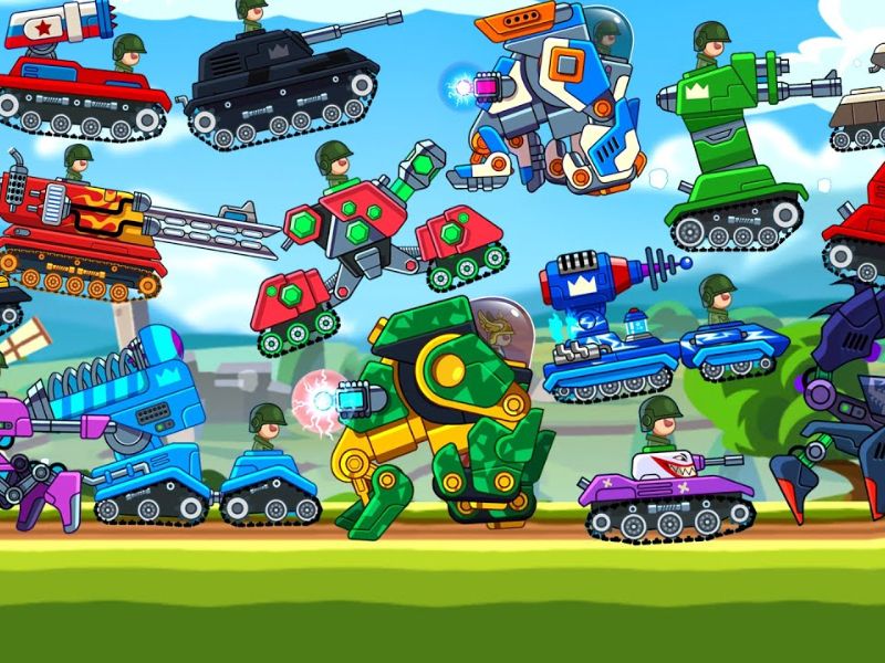 Sở Hữu Nhiều Loại Xe Tăng Trong Hills Of Steel