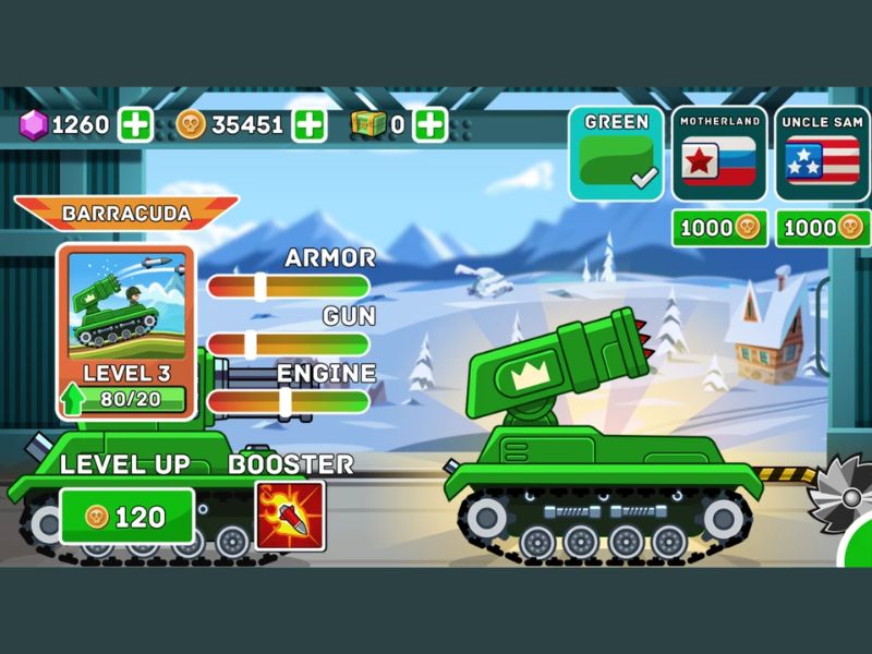 Vô Hạn Tiền Trong Hills Of Steel