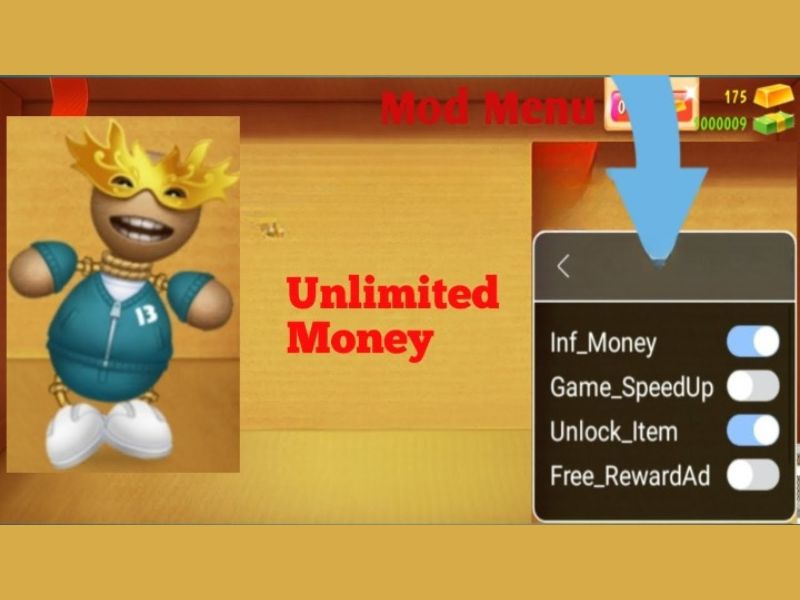 Các Điểm Nổi Bật Độc Đáo Có Trong Kick The Buddy Hack