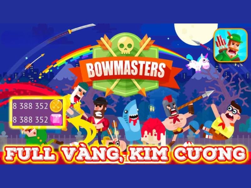 Các Tính Năng Nổi Bật Có Trong Hack Bowmasters