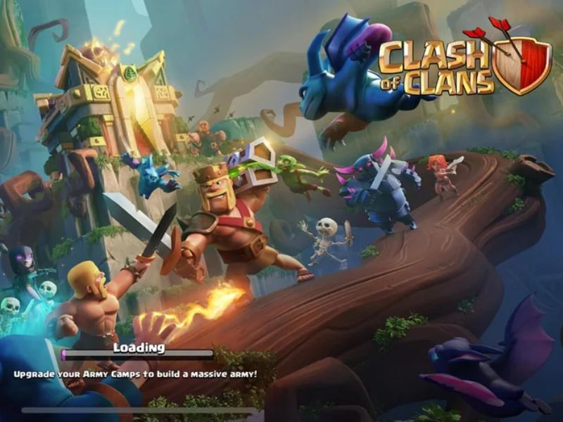 Hack Clash of Clans có lối chơi hấp dẫn