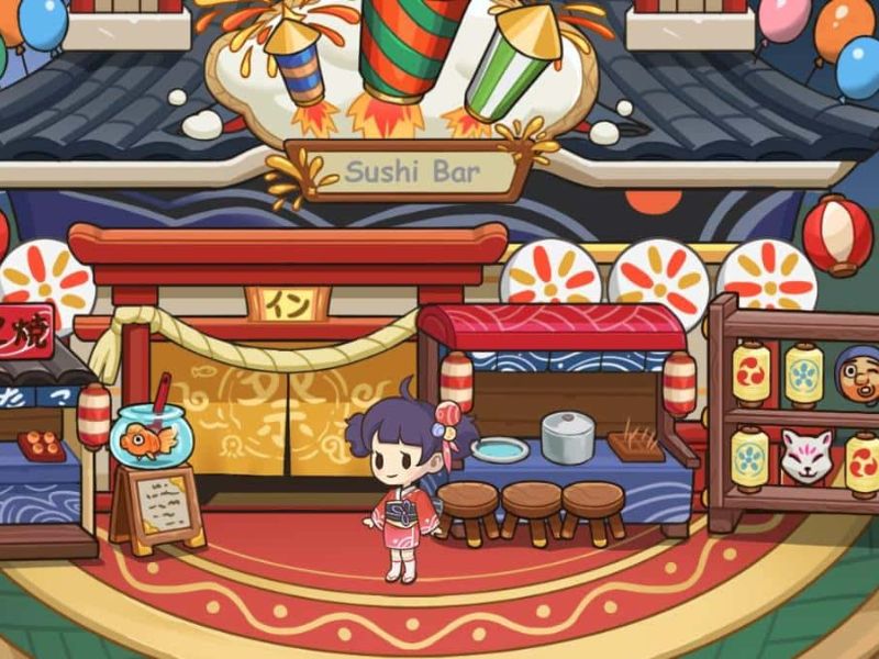 Hack Tiệm Sushi Mơ Ước có đồ họa đáng yêu