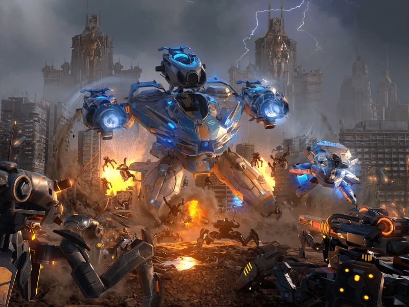 Hack War Robot có đồ họa đẹp mắt