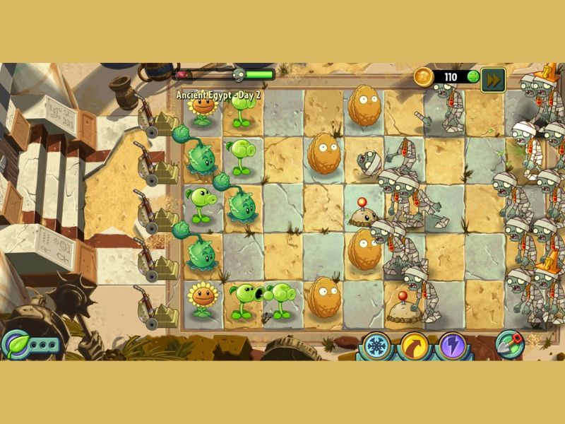 Lối chơi chiến thuật đa dạng trong Plants Vs Zombies 2 MOD