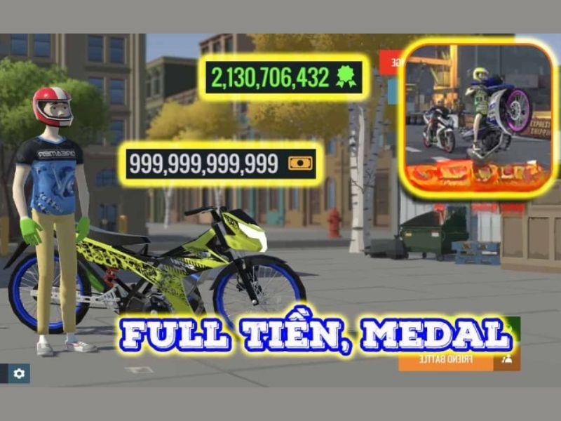 MOD vô hạn tiền trong Hack Asian Drag Champion