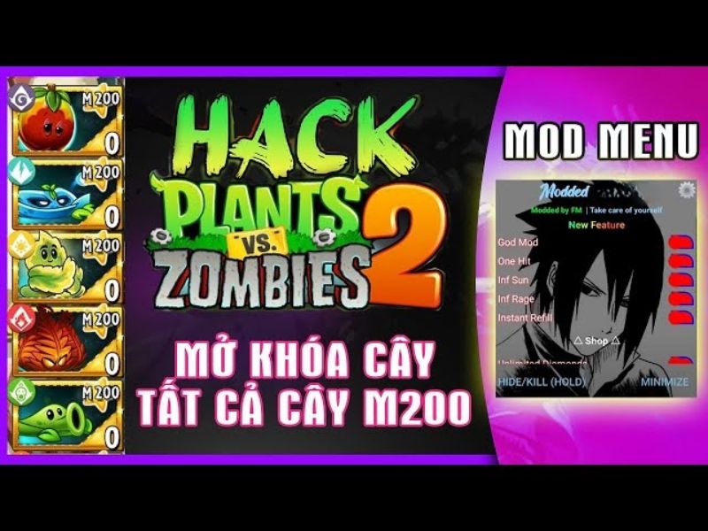 Một Số Tính Năng Nổi Bật Của Plants vs Zombies 2 MOD
