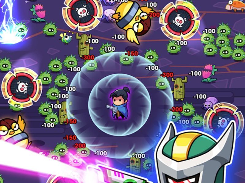 Nhập vai chiến binh Yasuo trong Hack Hero Survival IO