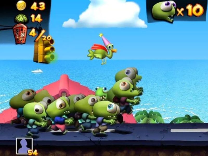 Thú cưng vui nhộn trong Zombie Tsunami Hack