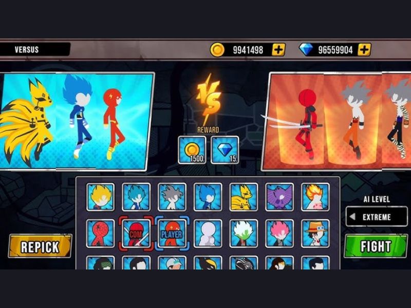 Tính Năng MOD Nổi Bật Có Trong Hack Chiến Binh Đa Vũ Trụ Đại Chiến