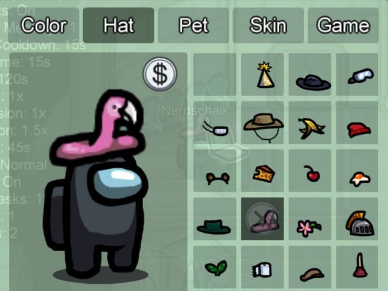 Tùy Chỉnh Nhân Vật Trong Hack Among Us