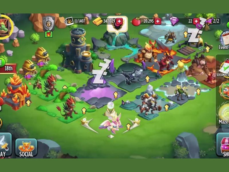 Một Số Điểm Nổi Bật Độc Đáo Của Hack Monster Legends