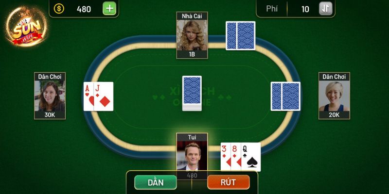 Trải nghiệm đánh bài xì dách sống động 